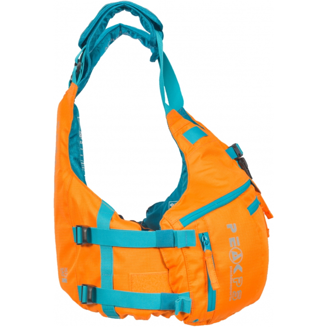 2026 Peak PS Heren Wraptor Rits PFD Drijfhulpmiddel 26WZ - Orange